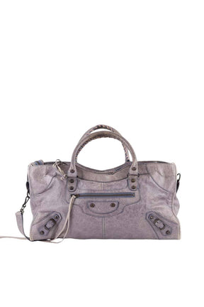 Sacs à main Balenciaga City Gris