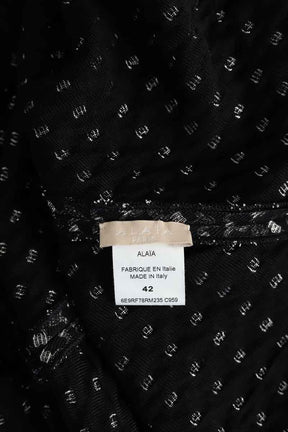 Mi-longueur Alaïa  Noir
