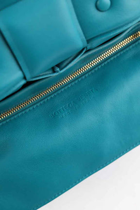 Sacs à main Bottega Veneta Chain Cassette Bleu