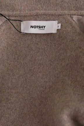 Manteau Notshy Beige en Laine