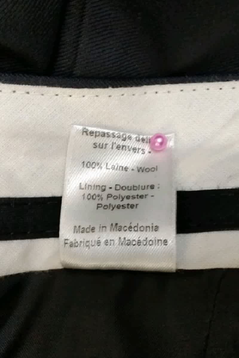Pantalon slim Joseph  Noir
