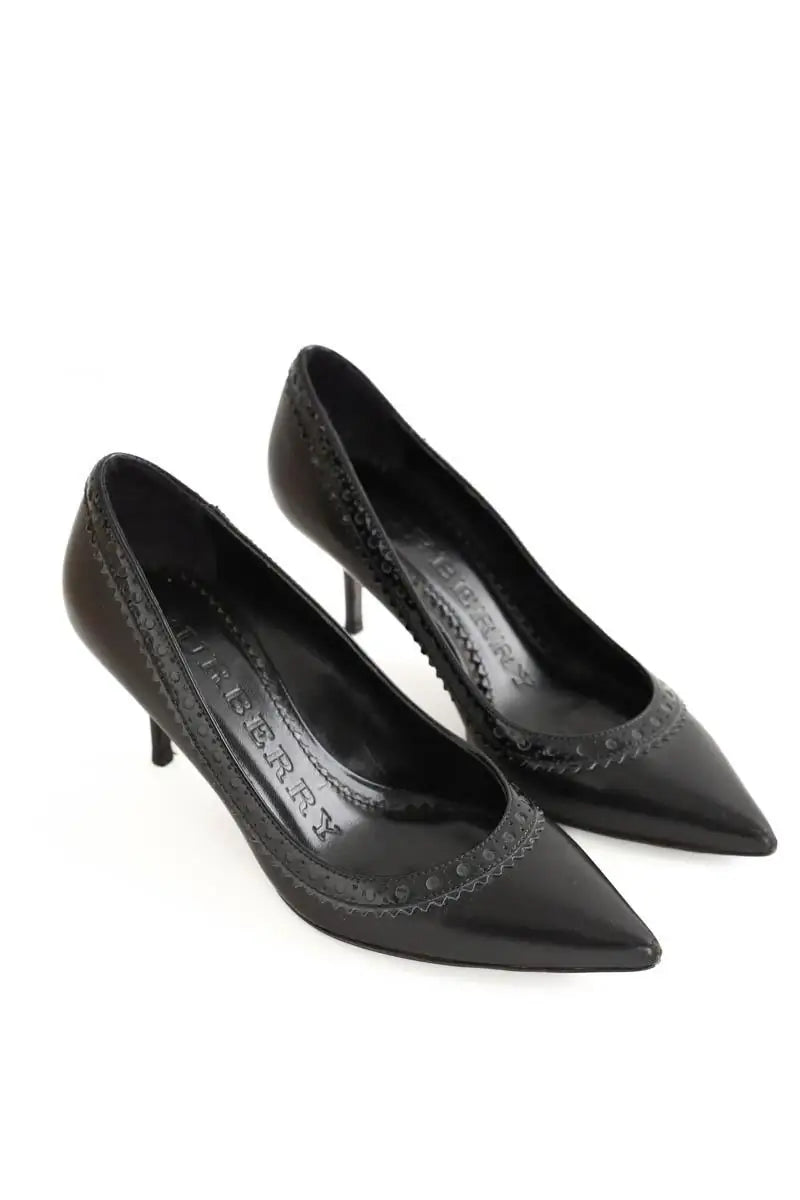 Talons Burberry  Noir