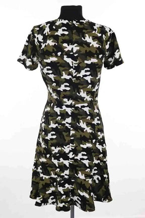 Robe Michael Kors Kaki en Synthétique
