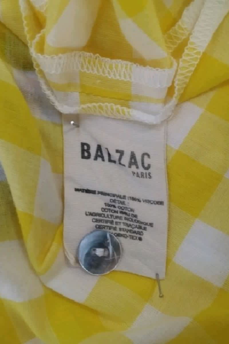 Blouses Balzac  Jaune