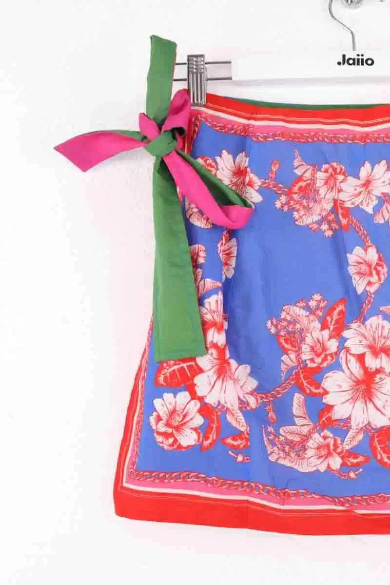 Mini jupe Farm Rio Multicolore en Coton
