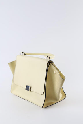 Sac à main Celine Trapeze Jaune