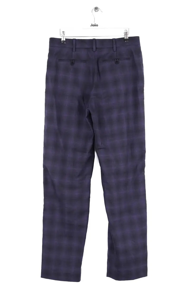 Pantalon droit Zadig & Voltaire Bleu en Synthétique