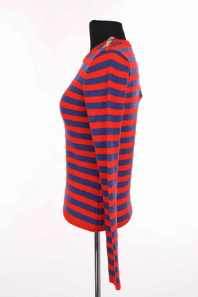 Pull Manoush Rouge en Laine