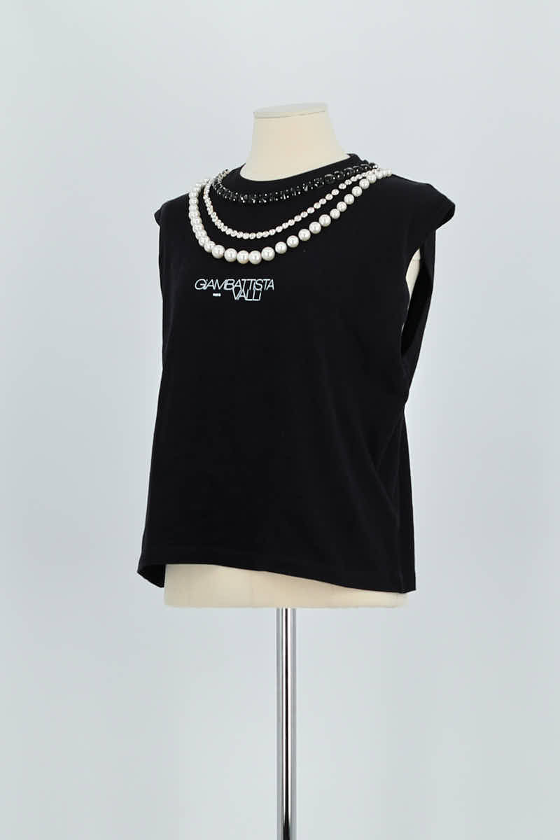 Tops sans manche Giambattista Valli  Noir