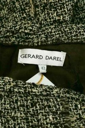 Jupe Gerard Darel Marron en Laine