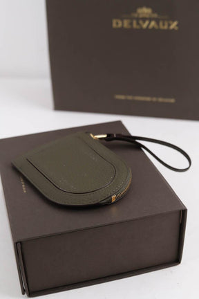 Porte-cartes Delvaux  Kaki