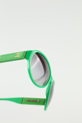 Lunettes de soleil Chanel  Vert