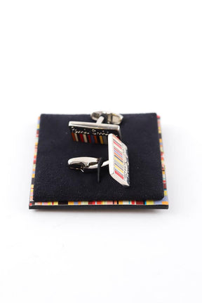 Bouton de manchette Paul Smith  Argent