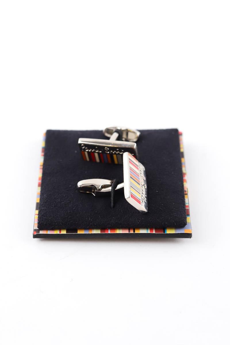 Bouton de manchette Paul Smith  Argent