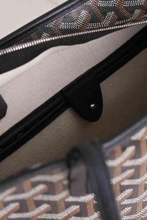 Cabas Goyard Noir en Cuir