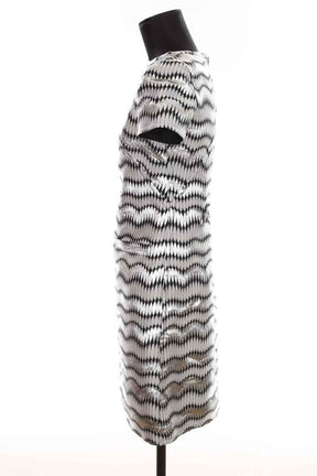 Mi-longueur Courrèges  Argent