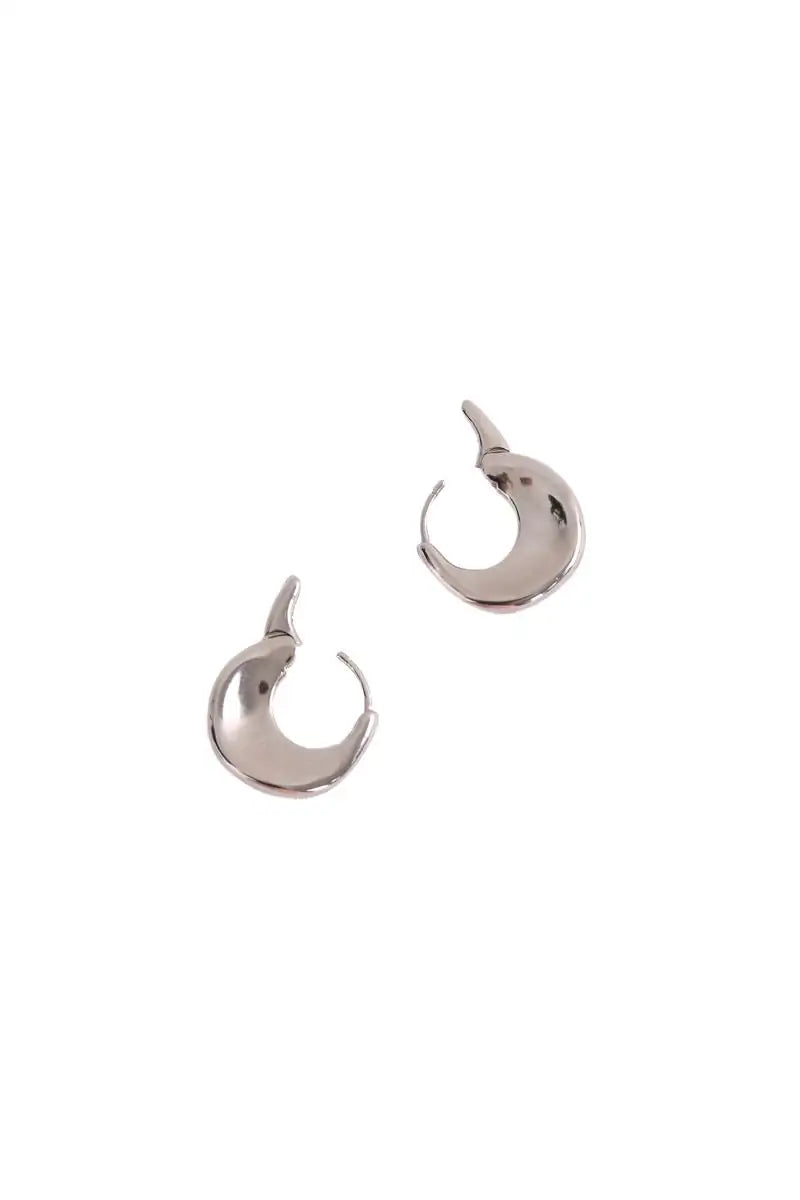 Boucles d'oreilles Sézane Argent en Métal