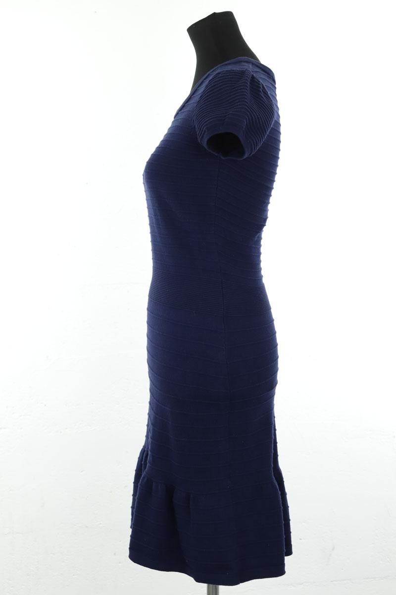 Mi-longueur Sandro  Bleu