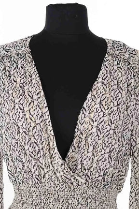 Robe Claudie Pierlot Doré en Viscose