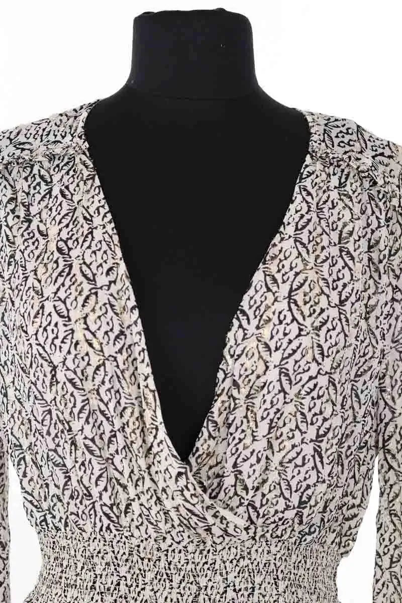 Robe Claudie Pierlot Doré en Viscose