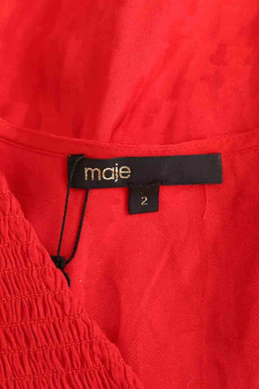 Robe Maje  Rouge