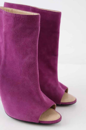 Bottes ouvertes Off White  Violet