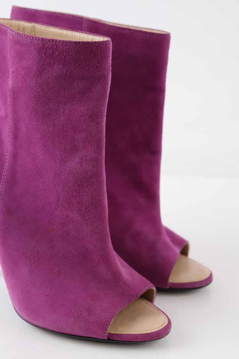 Bottes ouvertes Off White  Violet