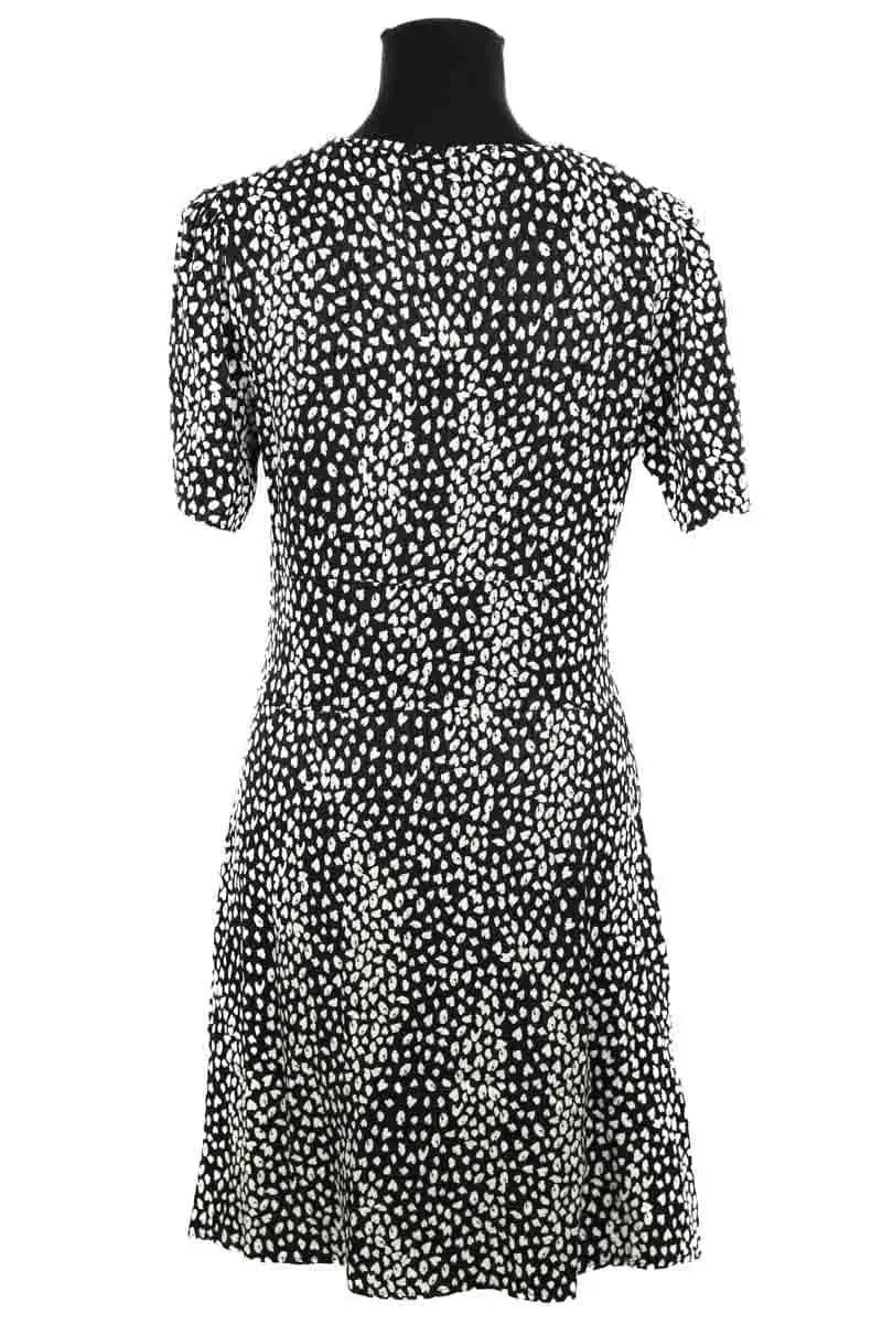 Robe Maje Noir en Synthétique