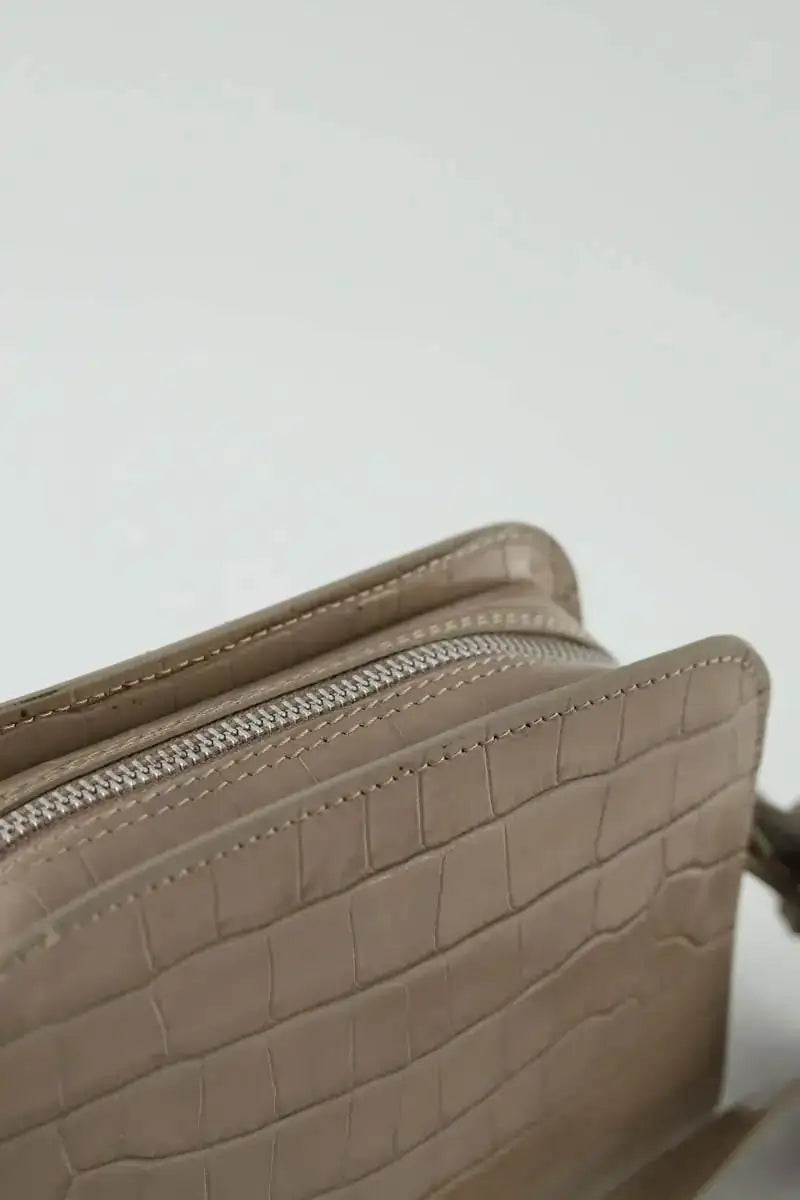 Sac à bandoulière LK Bennett Marie Beige en Cuir