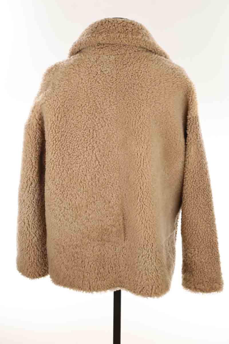 Manteau court réversible Bash  Beige