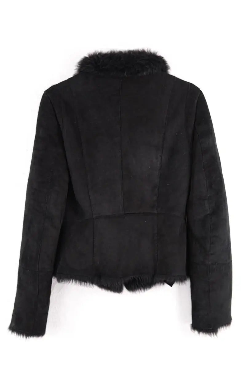 Manteau Other Brand Noir en Cuir