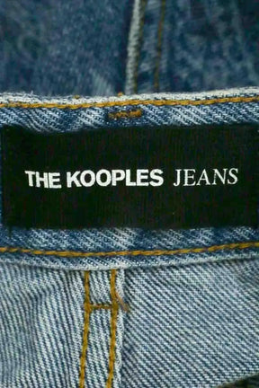 Mini short The Kooples Bleu en Coton