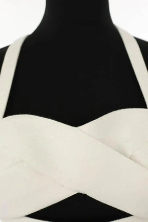 Top Minuit Ecru en Coton