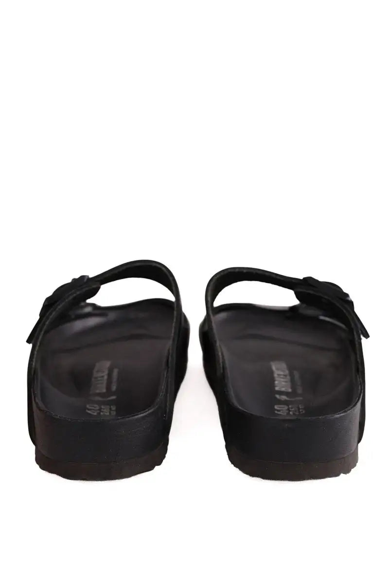 Sandales Valentino Valentino x Birkenstock Noir en Cuir