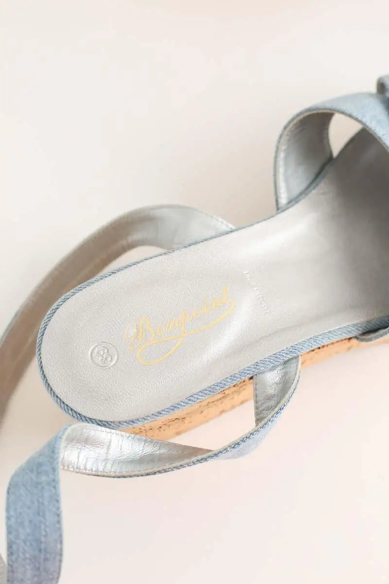 Sandales Bonpoint  Bleu