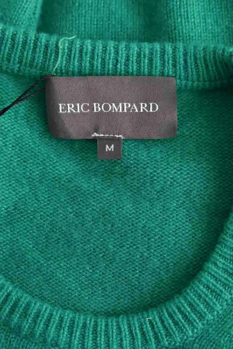 Pull Eric Bompard Vert en Cachemire