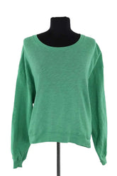 Sweatshirt American Vintage Vert en Coton, taille M - Seconde Main