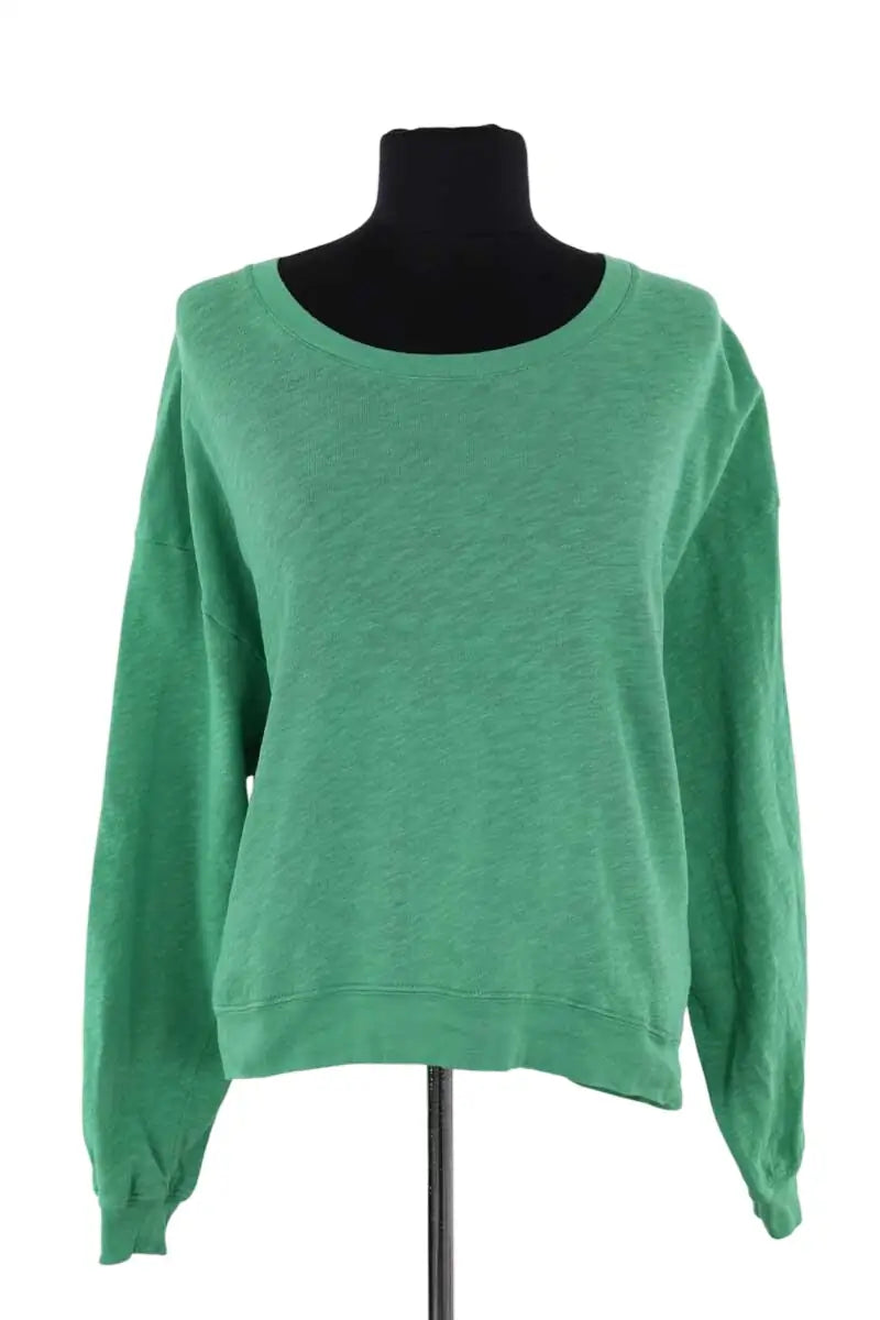 Sweatshirt American Vintage Vert en Coton, taille M - Seconde Main