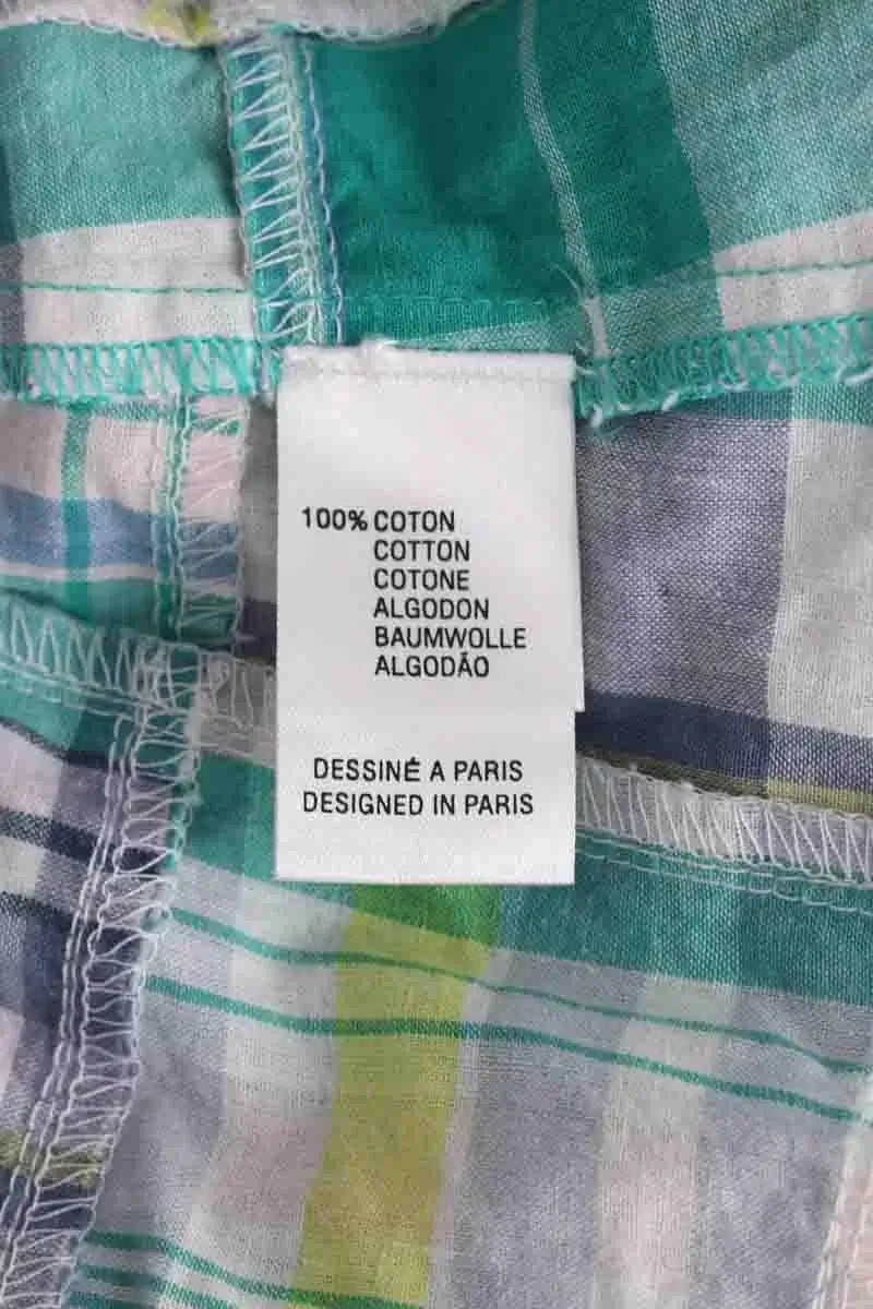 Chemise Antik Batik Bleu en Coton