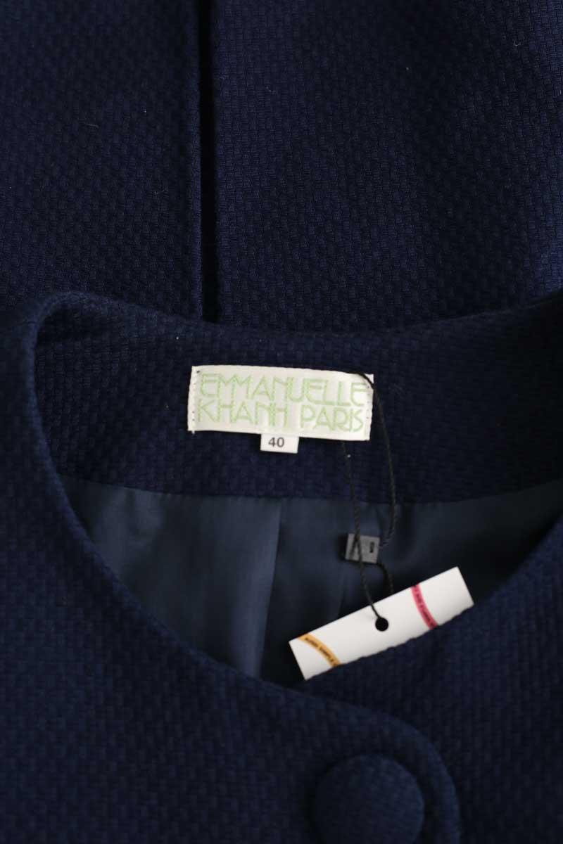 Veste Emmanuelle Khanh  Bleu