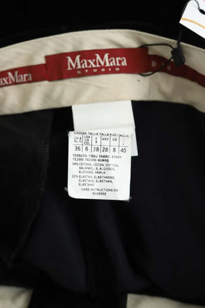 Droit Max Mara  Noir