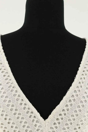 Robe Sandro Blanc en Synthétique