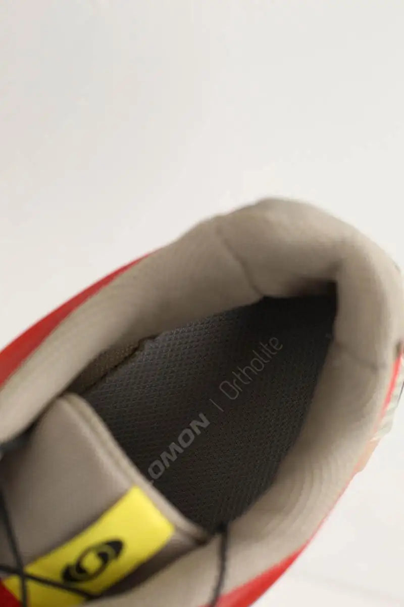 Baskets basses Salomon  Rouge