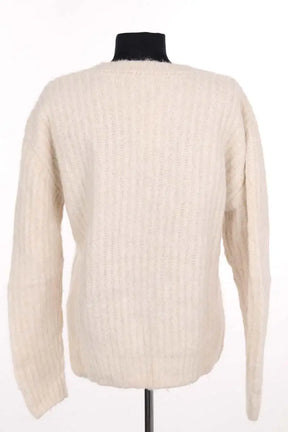 Pull Sandro Beige en Laine
