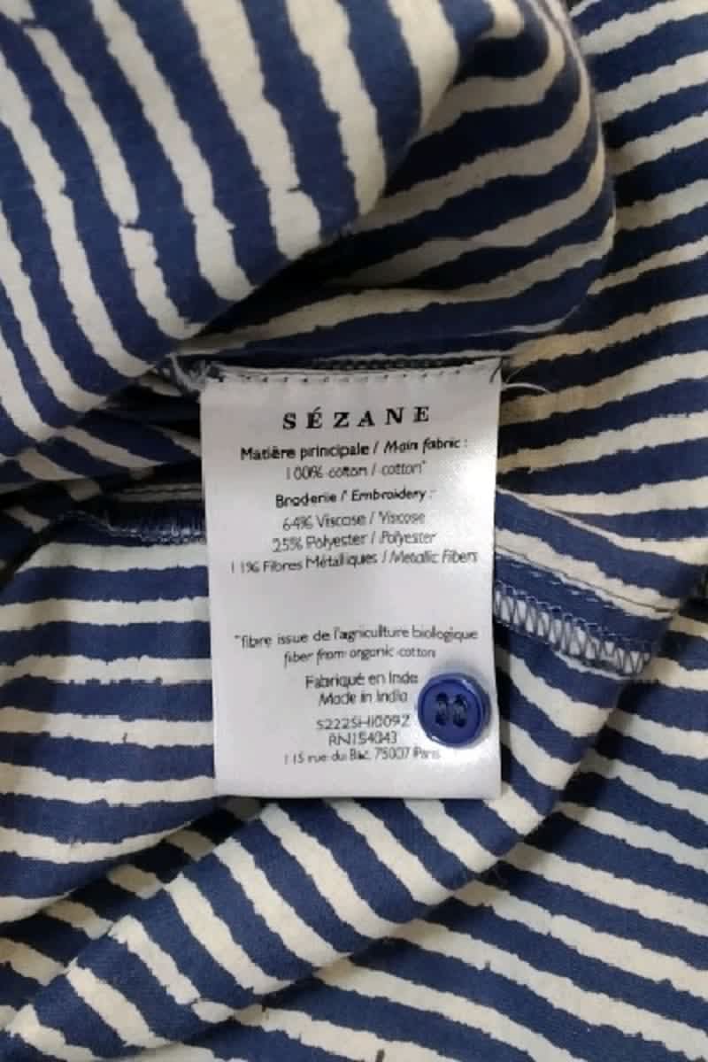 Blouses Sézane  Bleu