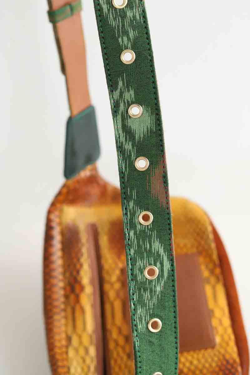 Sac banane Claris Virot  Marron