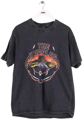 T-shirt The Kooples Noir en Coton, taille L - Seconde Main