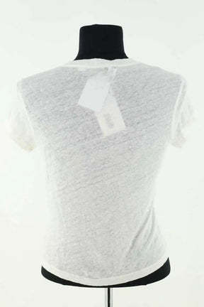 T-shirt Iro Blanc en Lin