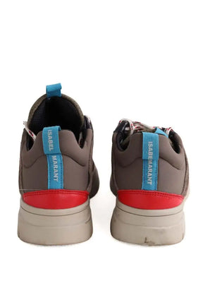 Baskets Isabel Marant Gris en Cuir
