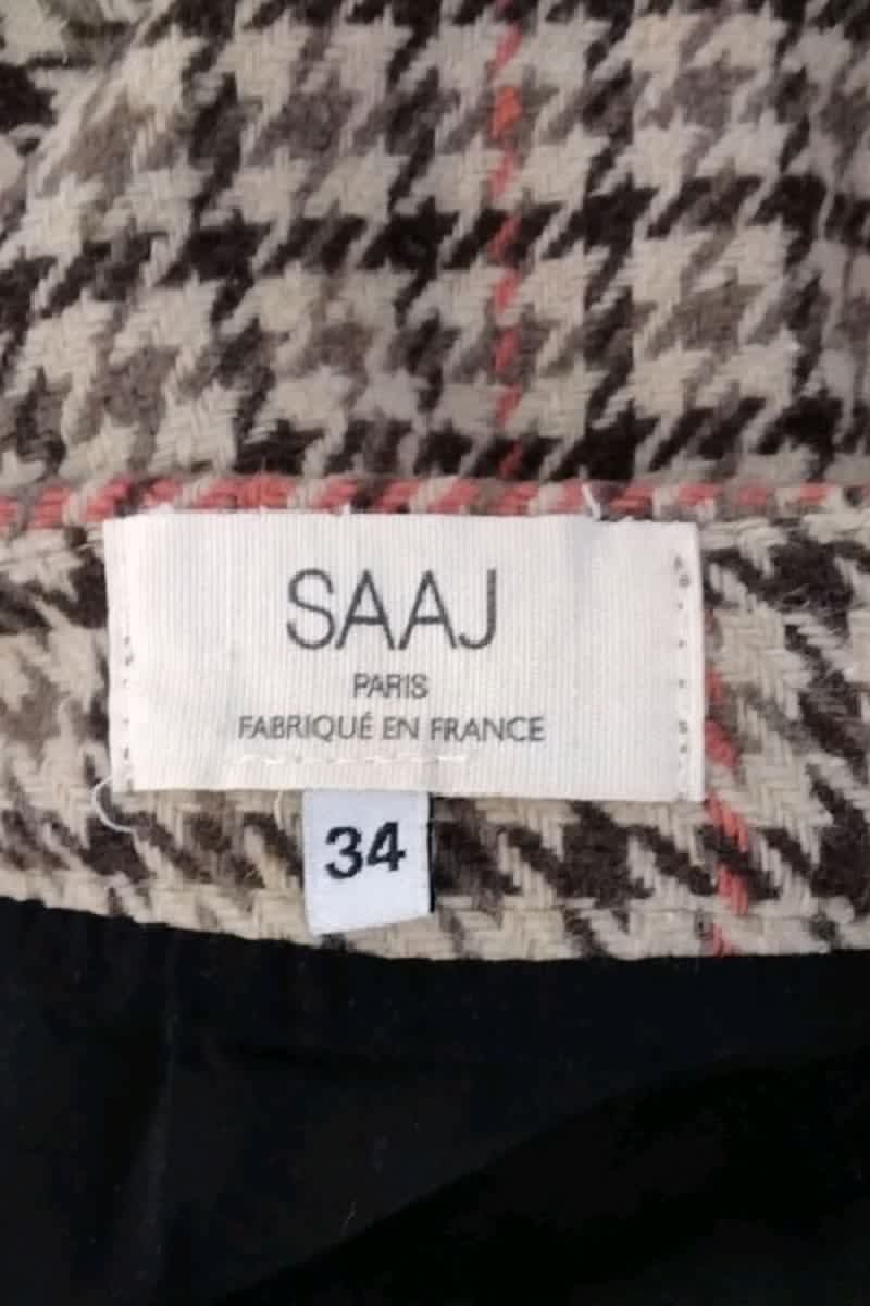 Mini jupe Saaj  Marron